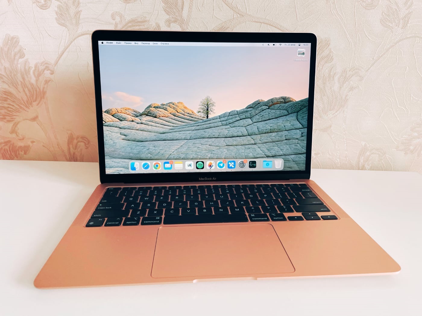 золотой MacBook Air от Computer-Choppers